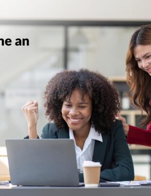 Women learning how to become an entrepreneur