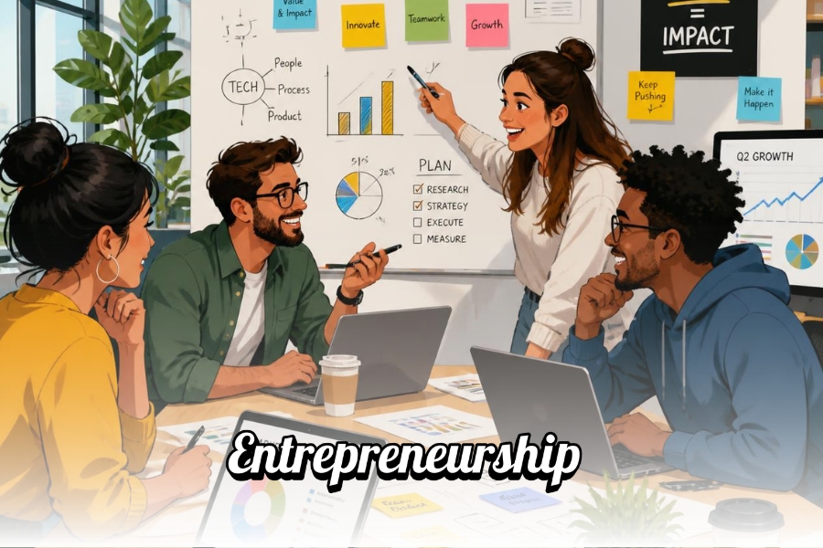 Which Statement Defines Entrepreneurship